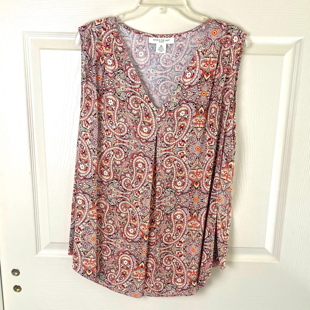 Skye's the Limit sleeveless blouse